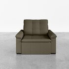 Poltrona Retrátil Palmeira Cabecasa Madeiraoriginals Grafite