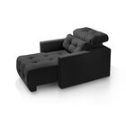 Poltrona Retrátil Reclinável Alba Yescasa Preto