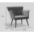 Poltrona Retrô Daf Mobiliário Dourado