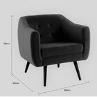 Poltrona Retrô Daf Mobiliário Prata