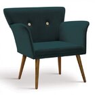 Poltrona Retrô Daf Mobiliário Verde