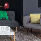 Poltrona Retrô Zap Cinza