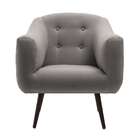 Poltrona Retrô Zap Cinza