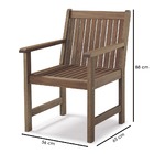 Poltrona Ripada Para Áreas Externas Em Madeira Eucalipto - Ma