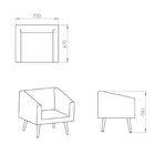 Poltrona Rock Daf Mobiliário Verde