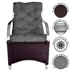 Poltrona Roma  Para Área Externa De Alumínio E Fibra Sintética