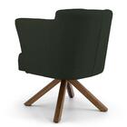 Poltrona Sabrina B-303 Veludo Verde Musgo