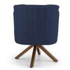 Poltrona Sabrina B-304 Veludo Azul Marinho