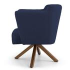 Poltrona Sabrina B-304 Veludo Azul Marinho