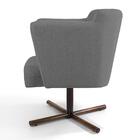 Poltrona Sabrina C-416 Linho Cinza Escuro