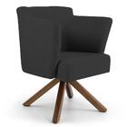 Poltrona Sabrina C-465 Linho Chumbo