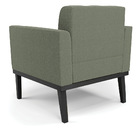 Poltrona Sala Base Madeira Fixa Pto Kit 2 Elisa Bouclê D03 -