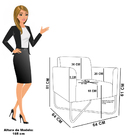 Poltrona Sala Base X Industrial Dourado Kit 2 Marisa Bouclê P