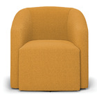 Poltrona Sala De Estar Base Giratória Stella Max Bouclê D03 -