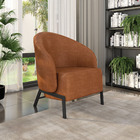 Poltrona Sala De Estar Base Industrial Kit 2 Luar Sintético P