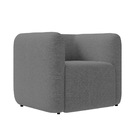 Poltrona Sala De Estar Decorativa Kit 2 Laguna Bouclê K01 - D