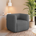 Poltrona Sala De Estar Decorativa Kit 2 Laguna Bouclê K01 - D