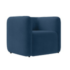 Poltrona Sala De Estar Decorativa Kit 2 Laguna Veludo K01 - D