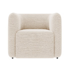 Poltrona Sala De Estar Decorativa Laguna Bouclê K01 - D'rossi