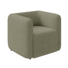 Poltrona Sala De Estar Decorativa Laguna Bouclê K01 - D'rossi