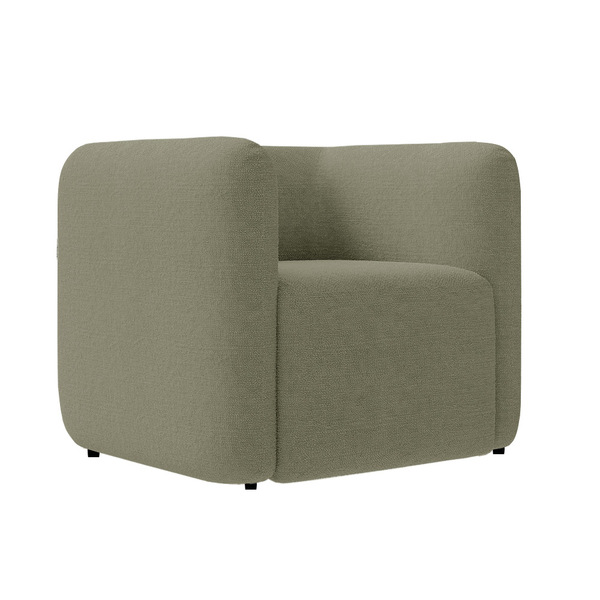 Poltrona Sala De Estar Decorativa Laguna Bouclê K01 - D'rossi