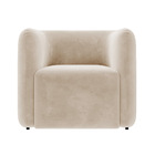 Poltrona Sala De Estar Decorativa Laguna Veludo K01 - D'rossi