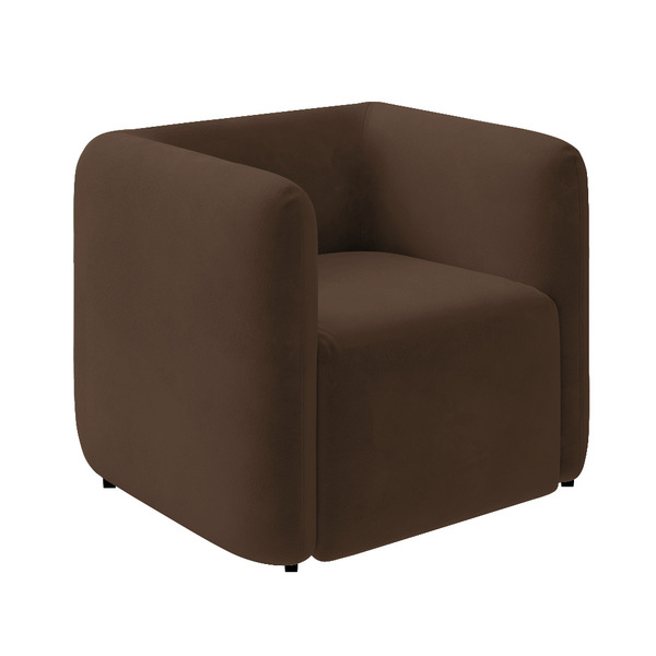 Poltrona Sala De Estar Decorativa Laguna Veludo K01 - D'rossi