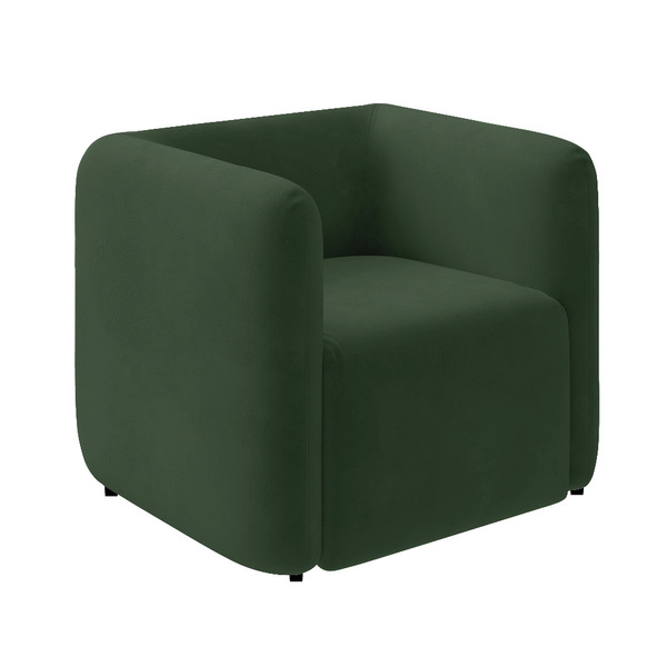 Poltrona Sala De Estar Decorativa Laguna Veludo K01 - D'rossi