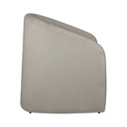 Poltrona Sala De Estar Decorativa Lara Veludo Marfim - Vallis