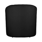 Poltrona Sala De Estar Decorativa Lara Veludo Preto - Vallisa