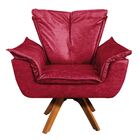 Poltrona Sala De Estar Giratória Mm30 Kit 2 Opalla Corano D03