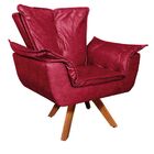 Poltrona Sala De Estar Giratória Mm30 Kit 2 Opalla Corano D03