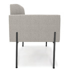 Poltrona Sala De Estar Pé De Ferro Preto Elisa Bouclê D03 - D