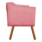 Poltrona Sala Decorativa Com Strass Kit 2 Julia Pé Palito Cas