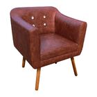 Poltrona Sala Decorativa Com Strass Kit 2 Julia Pé Palito Cas