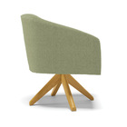 Poltrona Sala Decorativa Kit 2 Stella Base Giratória Ma30 Bou