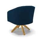 Poltrona Sala Decorativa Kit 2 Stella Base Giratória Ma30 Bou