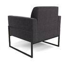 Poltrona Sala Estar Industrial Alta Preto Kit 2 Marisa Bouclê