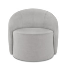 Poltrona Sala Orgânica Giratória Lua Suede D03 - D'rossi - Ci