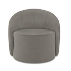 Poltrona Sala Orgânica Giratória Lua Suede D03 - D'rossi - Gr