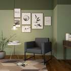 Poltrona Samara Cinza