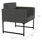 Poltrona Samara Grafite