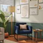 Poltrona Samira Azul Marinho