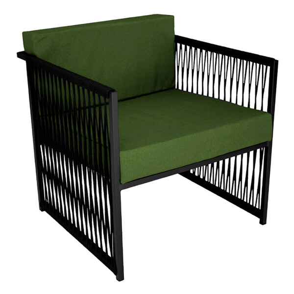 Poltrona Santiago Para Área Externa De Corda Náutica