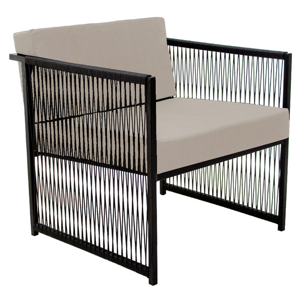 Poltrona Santiago Para Área Externa De Fibra Sintética