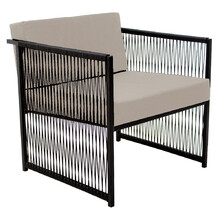 Poltrona Santiago Para Área Externa De Fibra Sintética