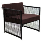 Poltrona Santiago Para Área Externa De Fibra Sintética