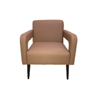 Poltrona Santorini Em Tecido Sintético Ideal Para Escritório