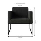 Poltrona Sara Grafite