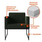 Poltrona Sara Suede Verde